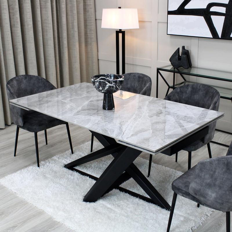 dining table and chairs