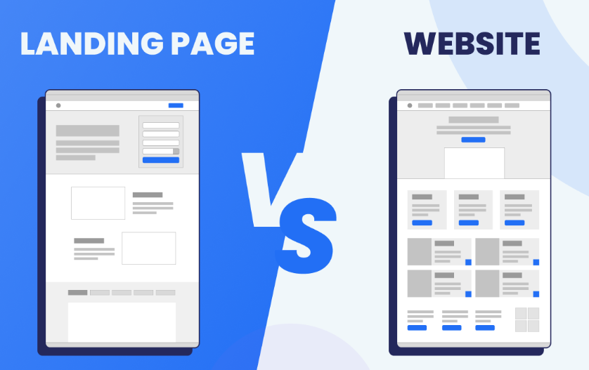 Nên chọn landing Page hay Website để mang lại hiệu quả tốt nhất?