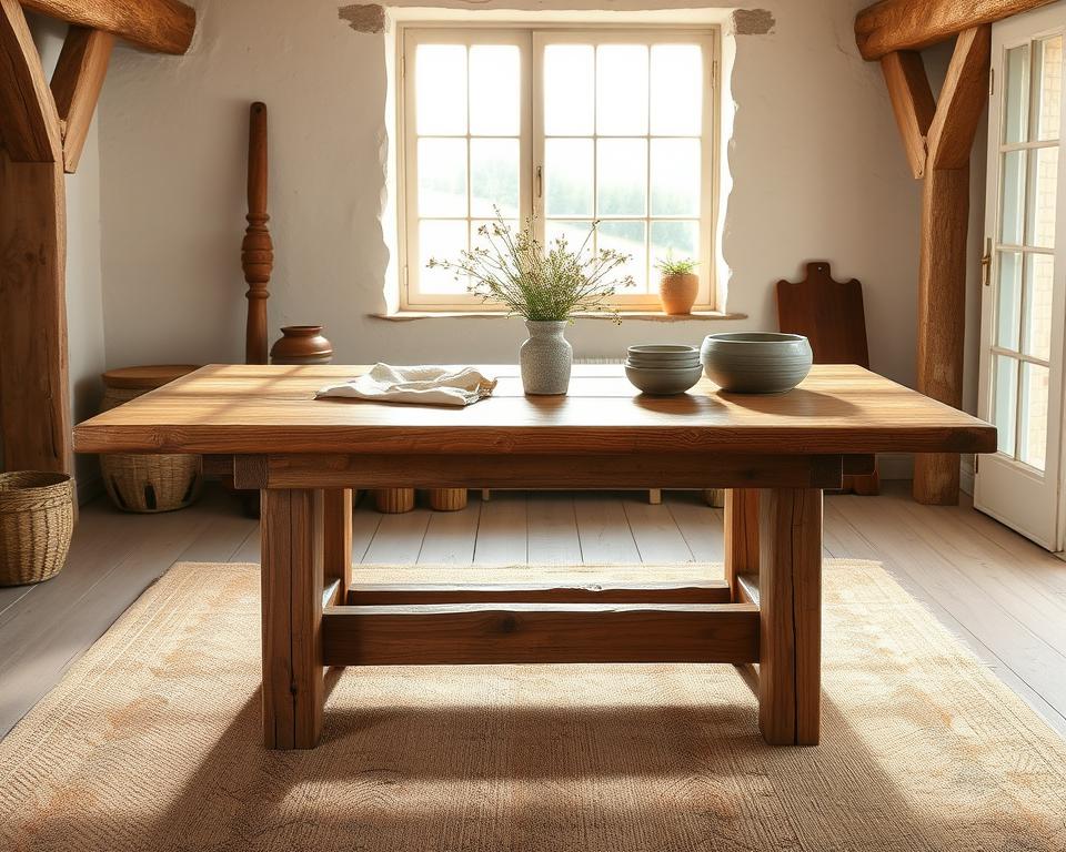 farmhouse table