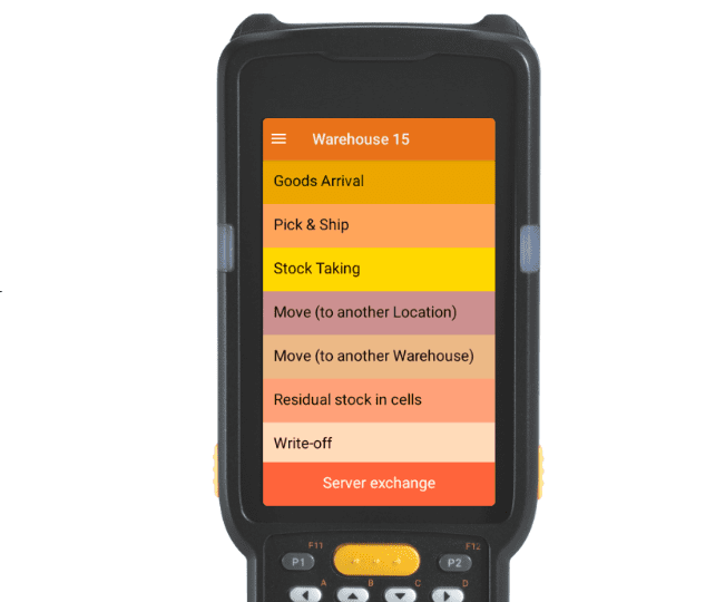 Inventory Management App for Honeywell CT47