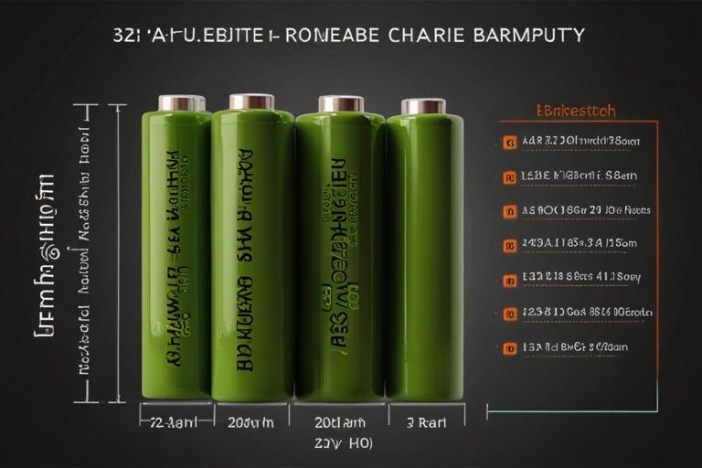 3.2 Volt 320Ah LiFePO4 Battery Capacity Chart