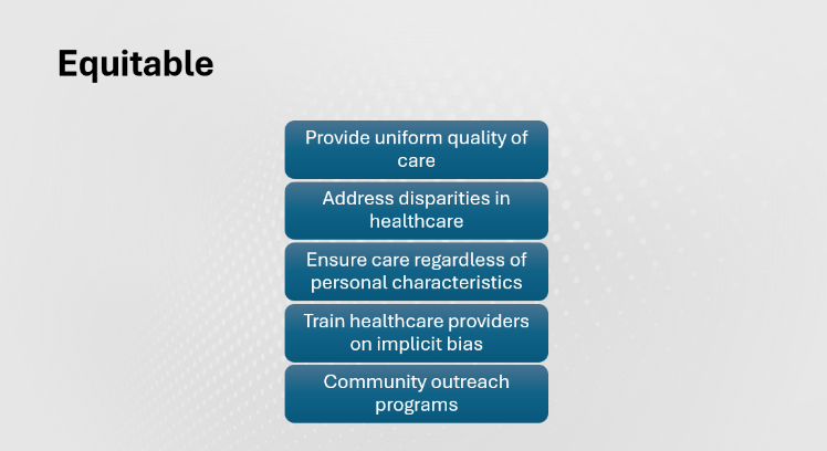 Mgmt 415 Module Eight assignment: Healthcare Quality Orientation