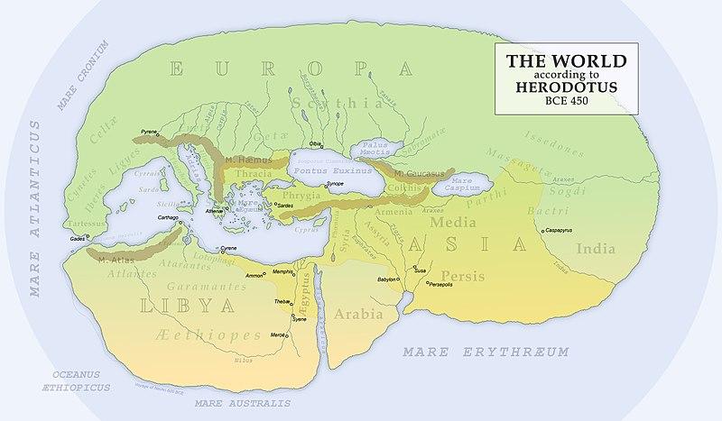 Mapa de Herodoto