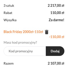 Geekbuying kod rabatowy -110 zł