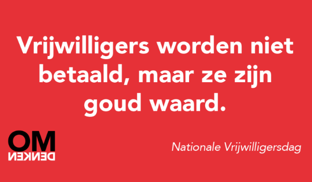 Vrijwilligers - Omdenken - quote