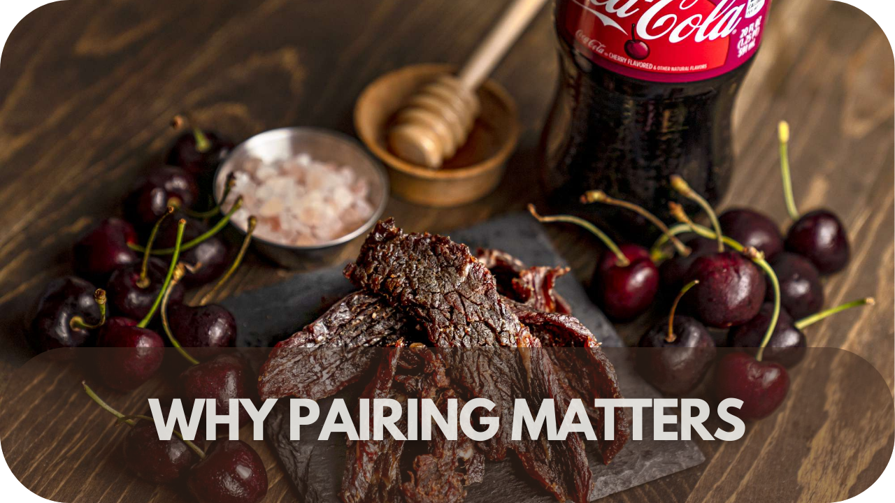 The art of pairing: why matching salt & vinegar jerky with the right beverages elevates your snacking game.