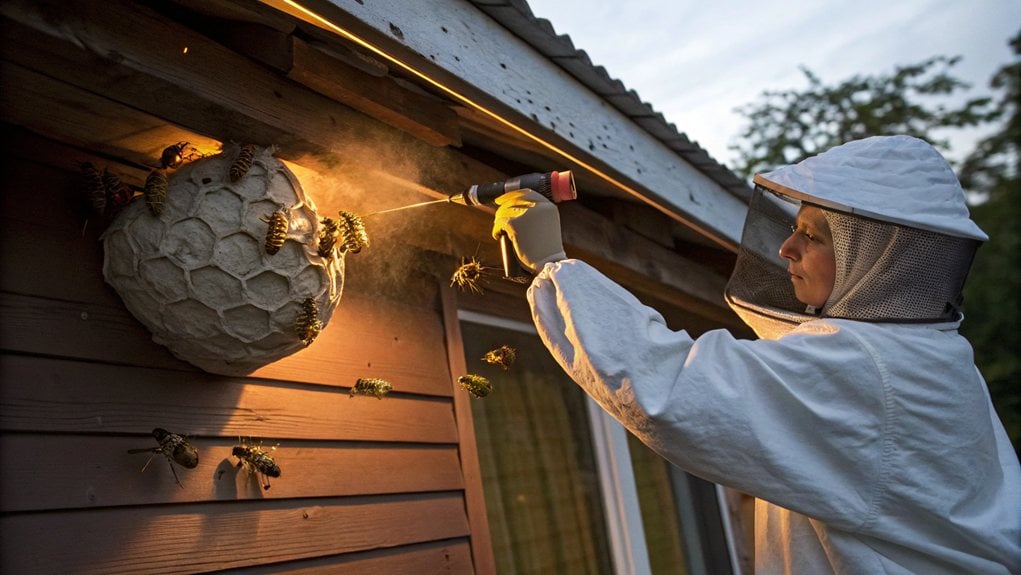 unsafe diy wasp removal risks