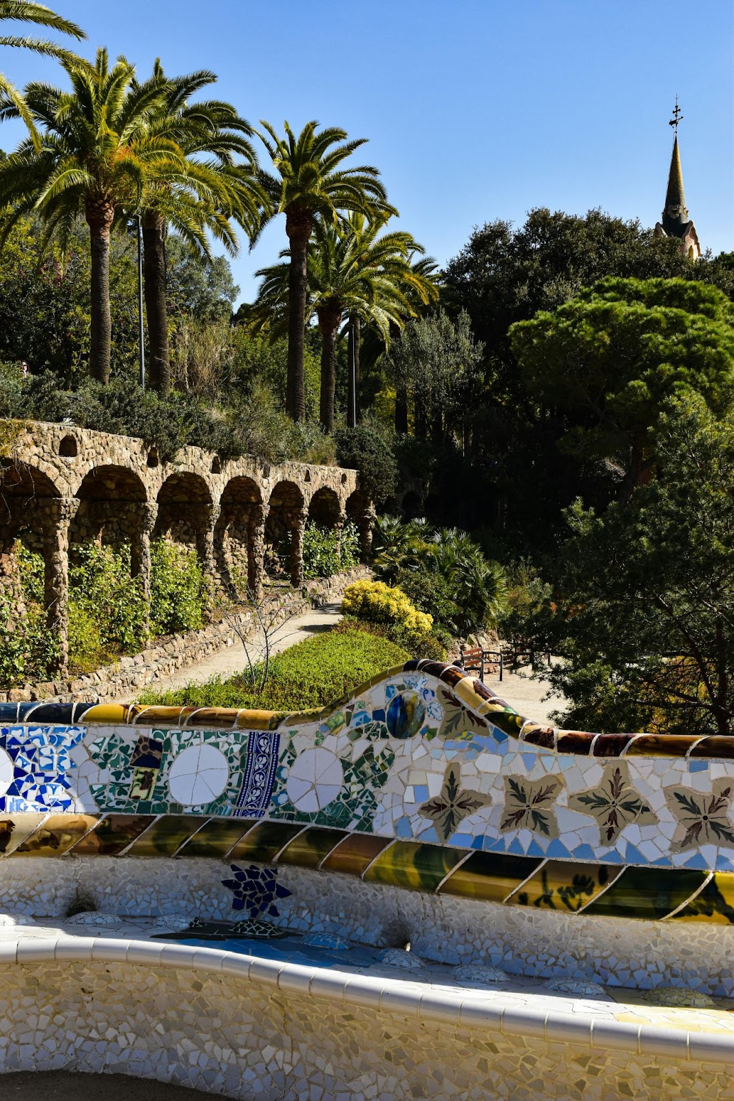 Park Güell, one of many fun things to do with kids in Barcelona