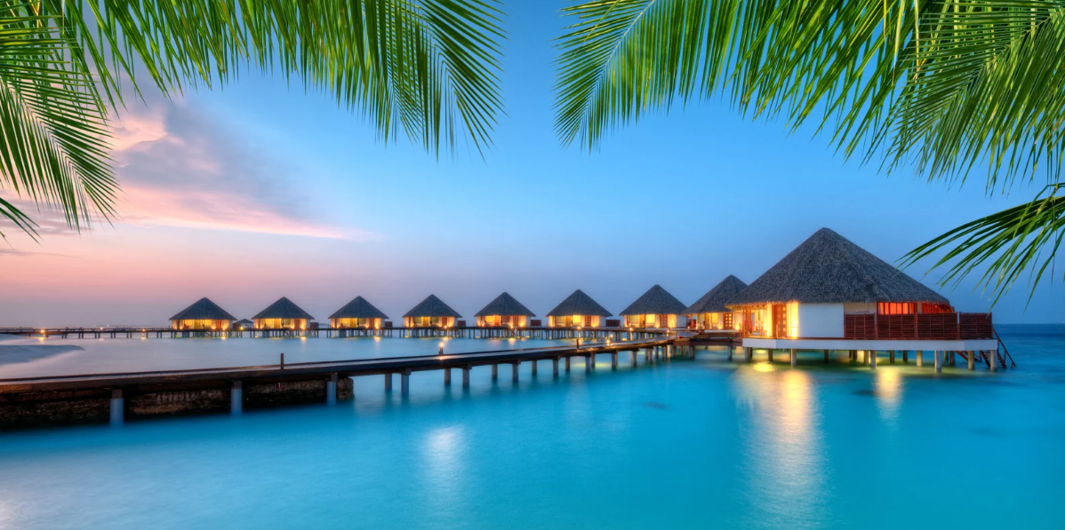 best places to visit in December: maldives