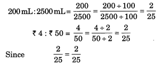 NCERT Solutions For Class 6 Maths Chapter 12 Ratios and Proportions