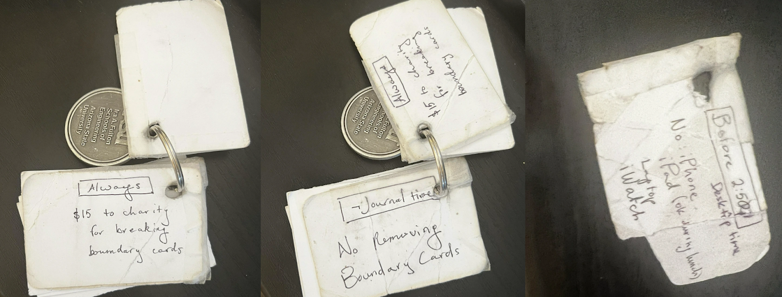 "Boundary Cards"