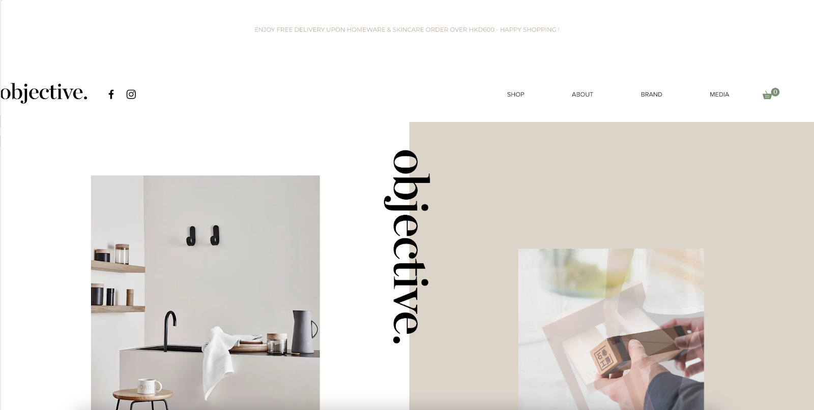 Minimalist Website