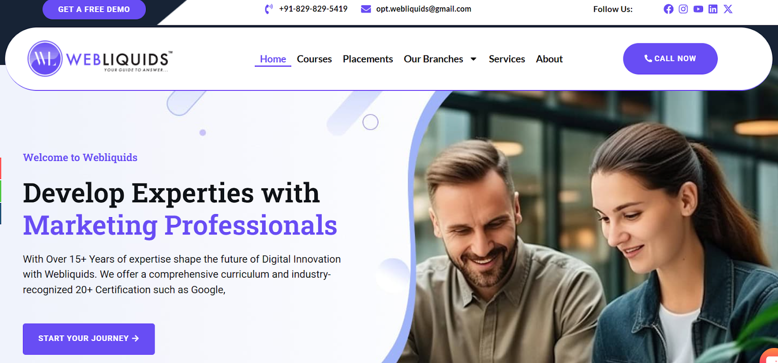 Webliquids provides the worst digital marketing course in Chandigarh