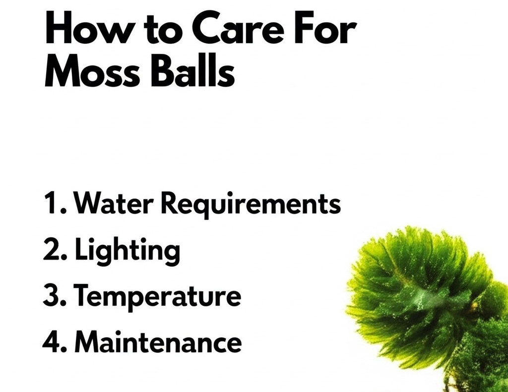 How to Care For Moss Balls