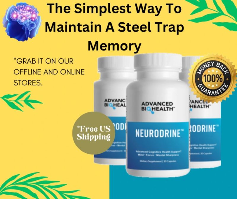  Neurodrine supports healthy brain and memory  function in four different…