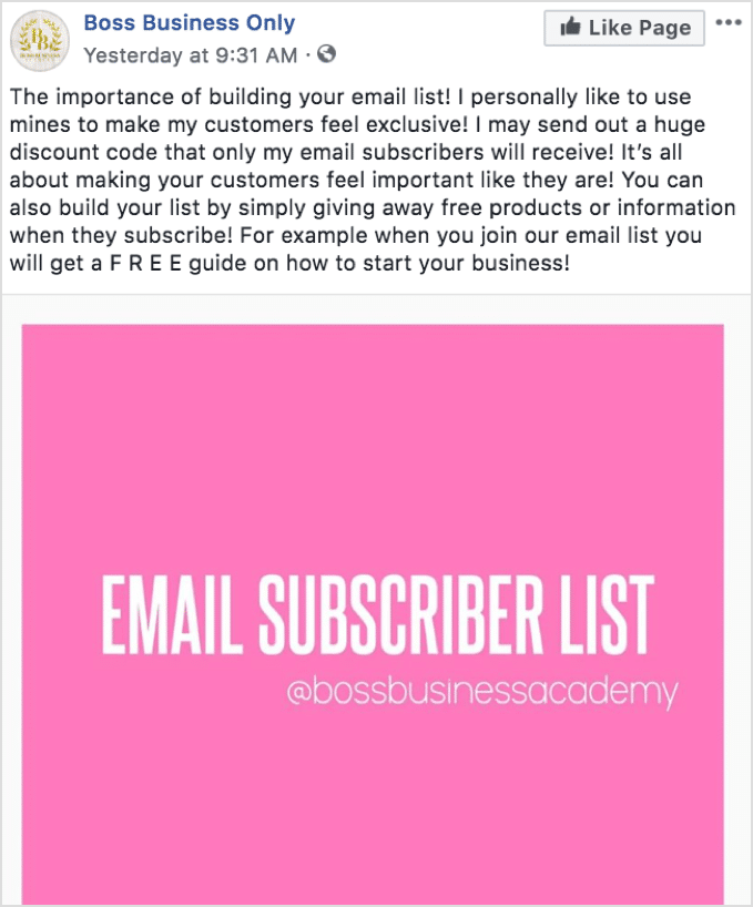 Email-list