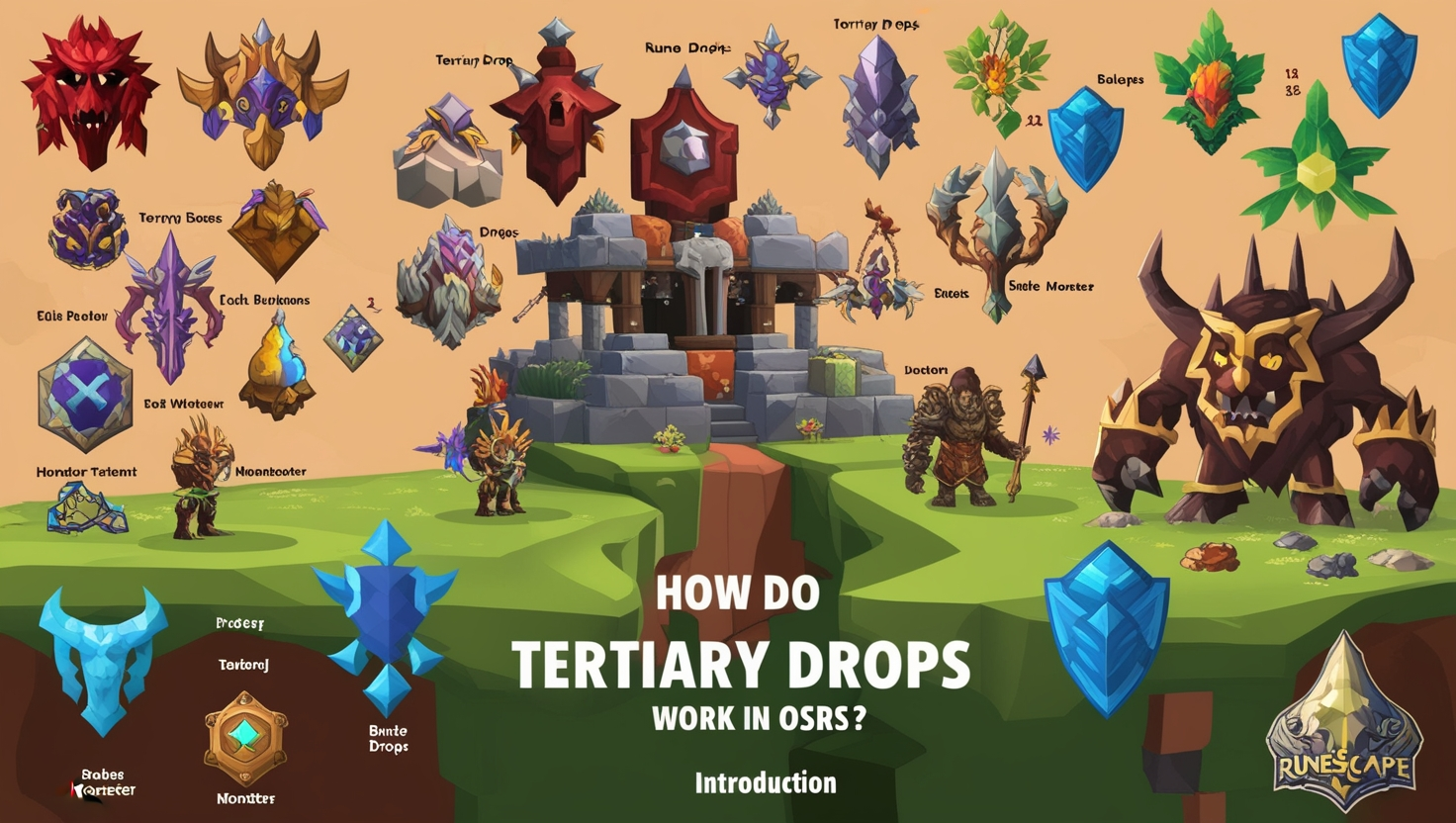 How Do Tertiary Drops Work in OSRS