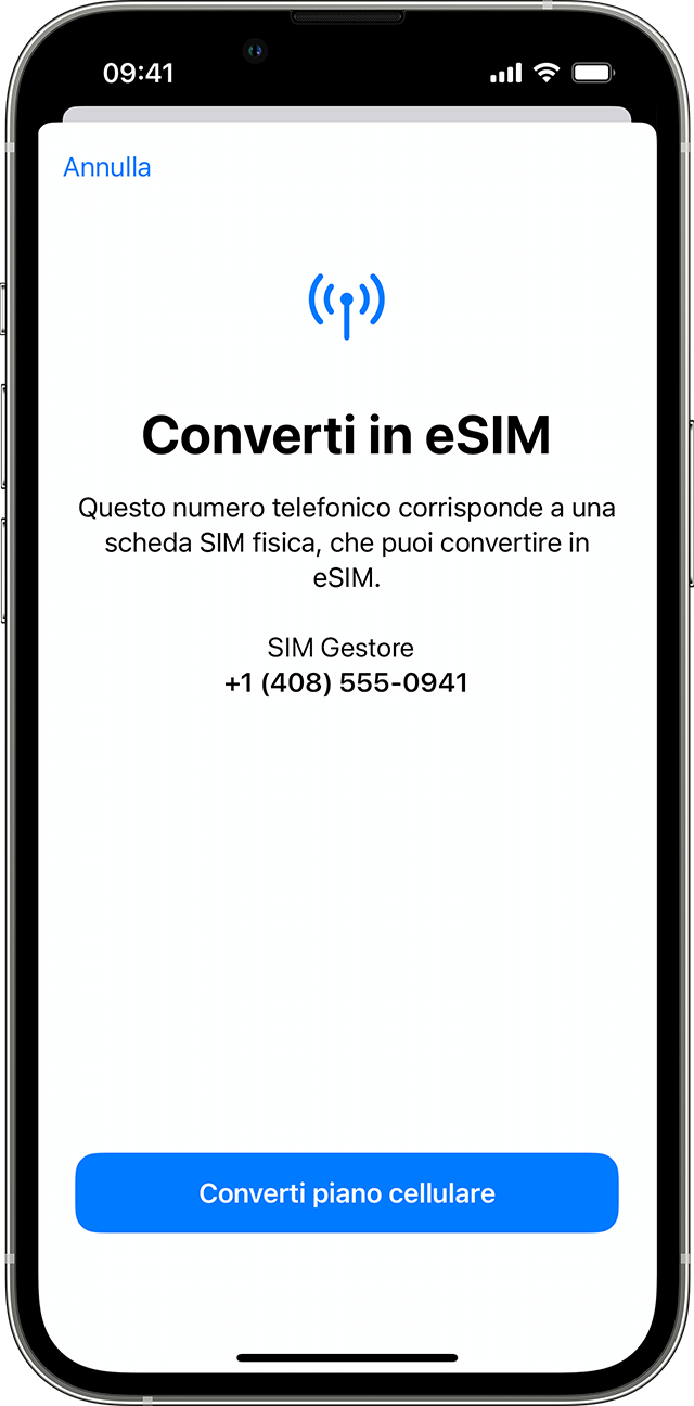 Come convertire una SIM fisica in eSIM per iPhone?
