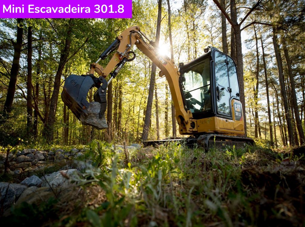 Catálogo Mini Escavadeira 301.8 Caterpillar