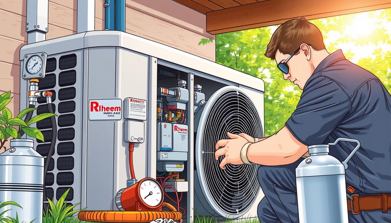 How Much Freon Does a Rheem RSNJ-A042 JK Take