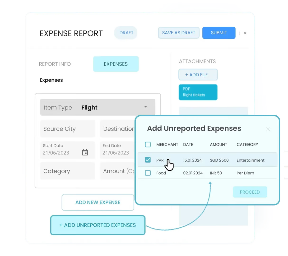 Automated Expense Reports