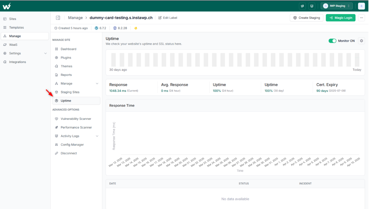 Uptime monitoring for WooCommerce speed optimization 