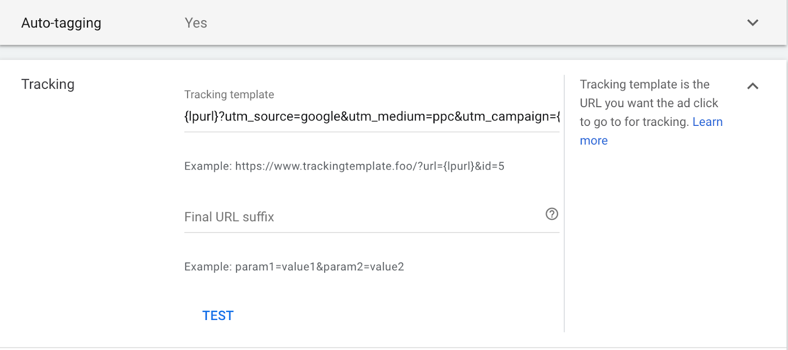 Auto-tagging and URL tracking