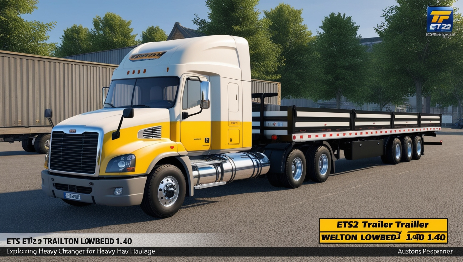 ETS2 Trailer Wielton Lowbed 1.40