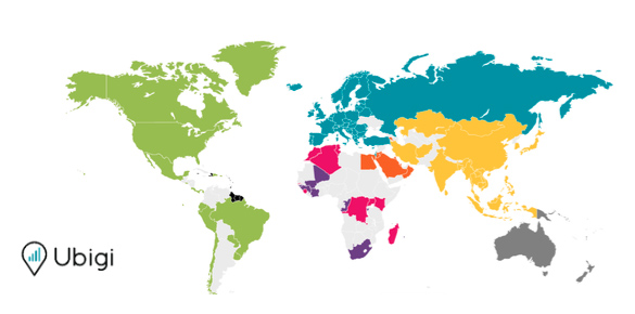 ubigi connectivity map