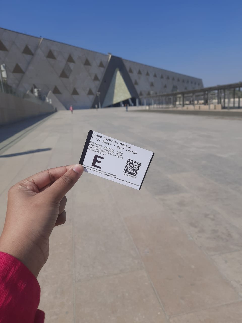 Grand Egyptian Museum Ticket Price