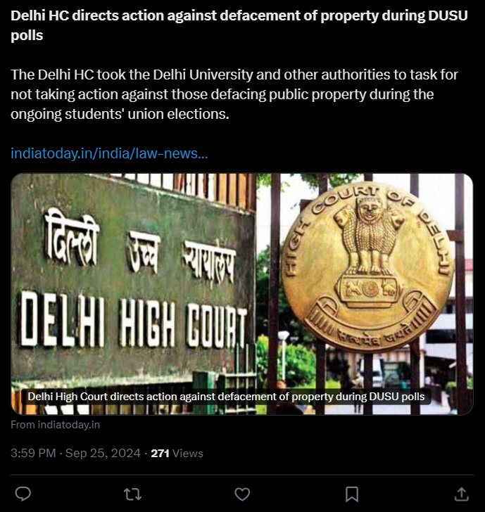 Delhi HC direction