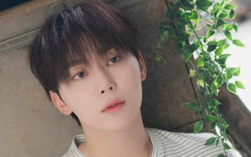 This contains an image of SEVENTEEN Seungkwan