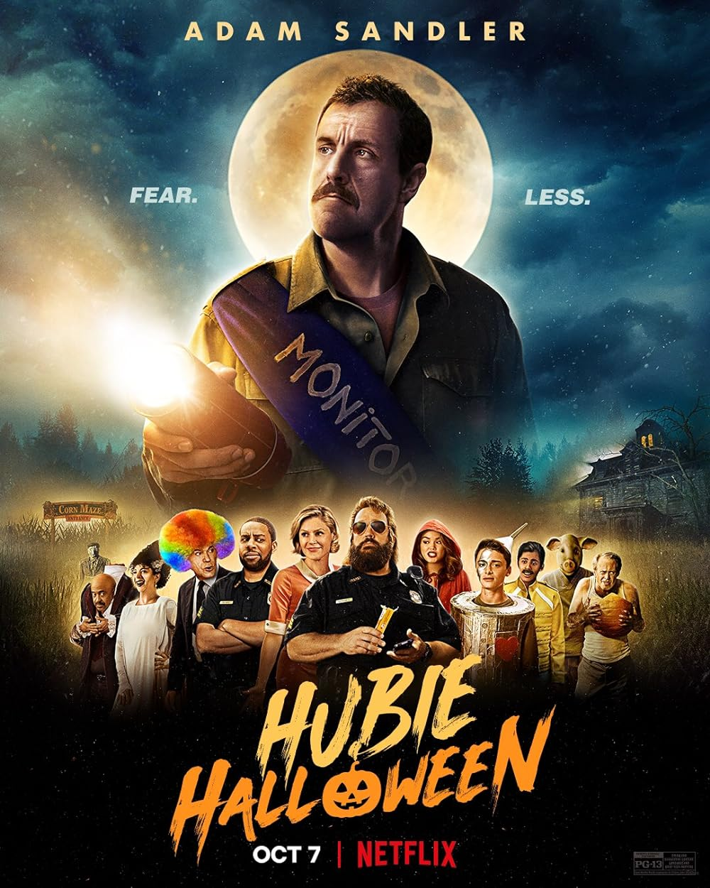 Hubie Halloween- Family horror movies on netflix