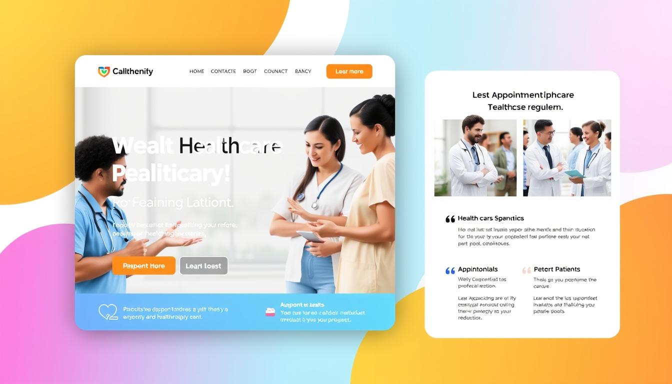 medical landing pages