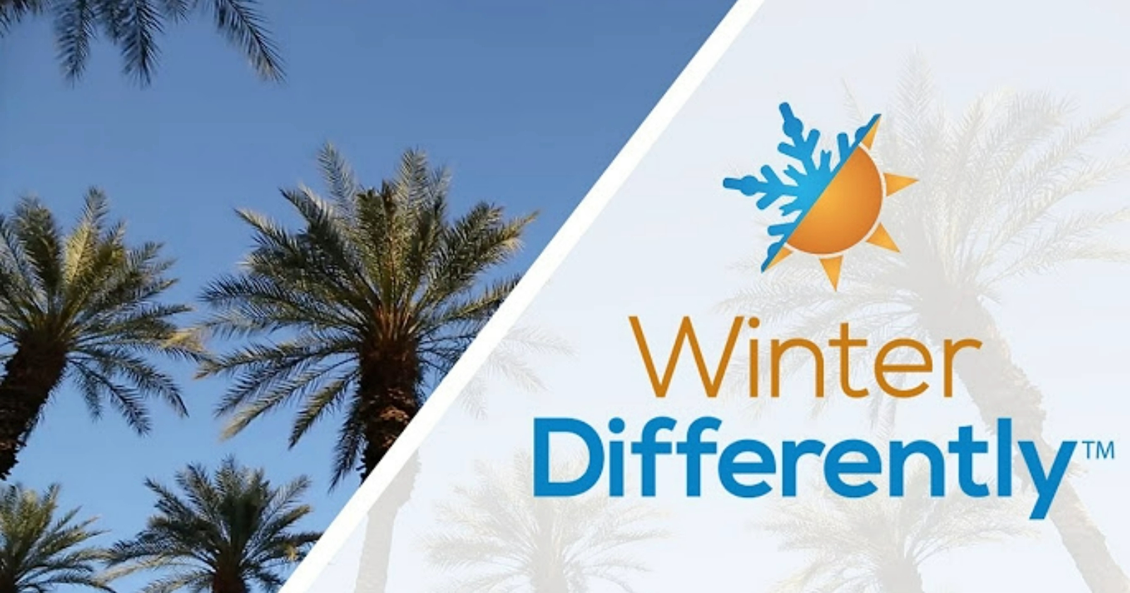 campaign for Winter Differently promo for winter RV destinations