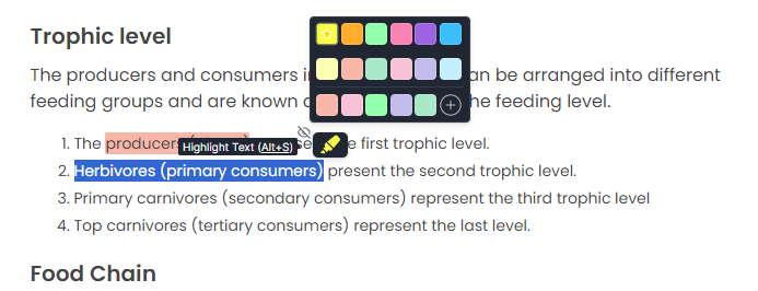 highlight-key-information