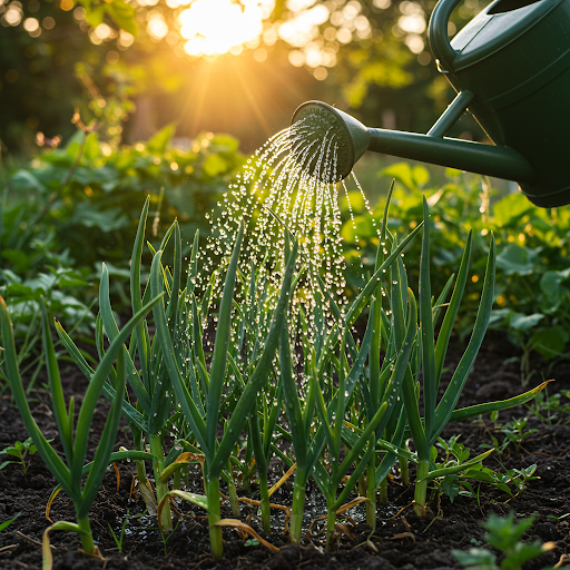 Caring for Your Growing Garlic Herbs