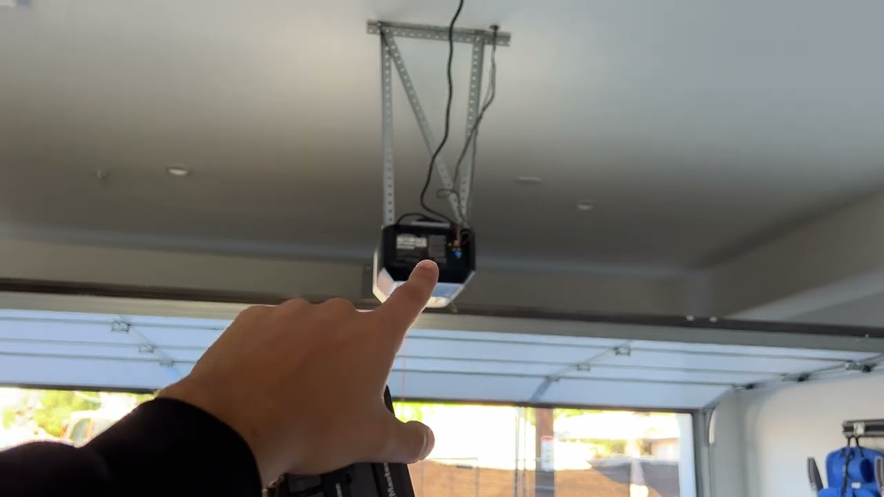 how to program liftmaster garage door opener