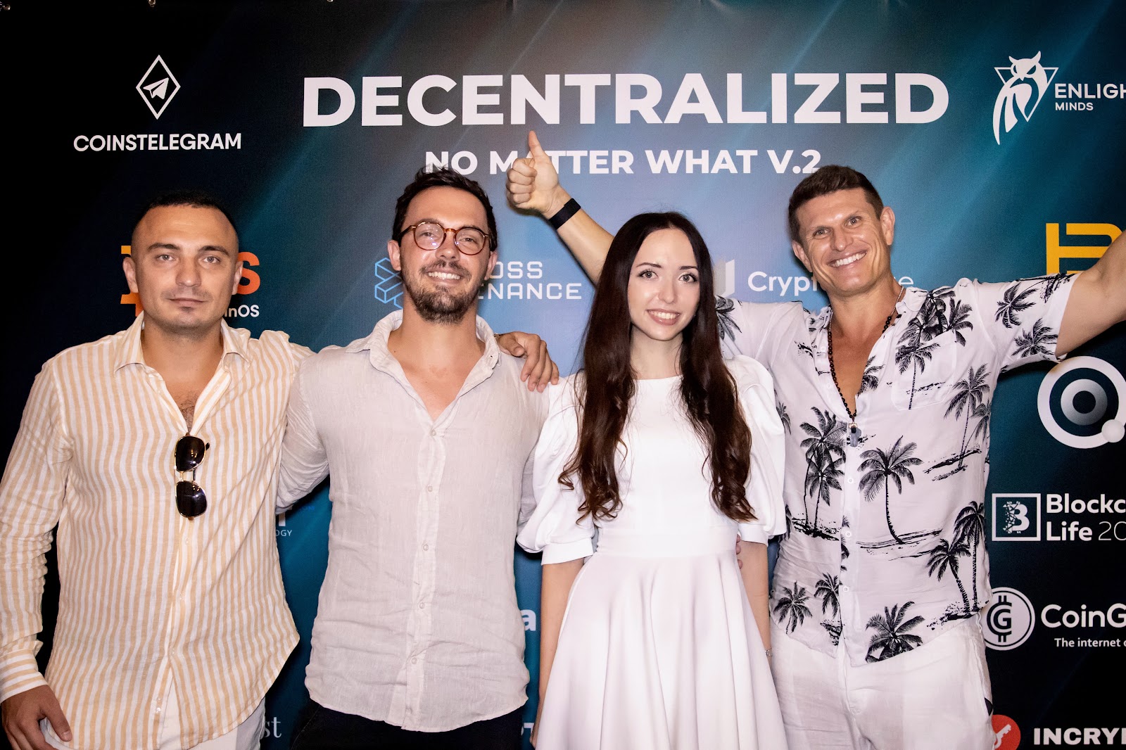 Decentralized no Matter What V2 Movie is Stay. Gathering of High Minds for the Premiere in Dubai