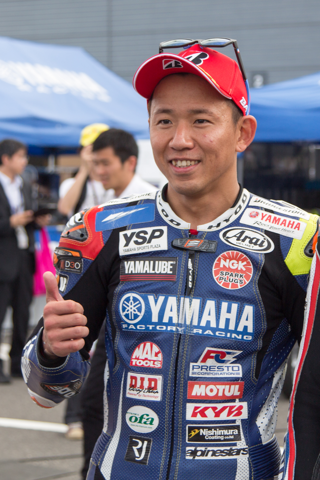 Katsyuki Nakasuga Rider Wildcard Yamaha MotoGP