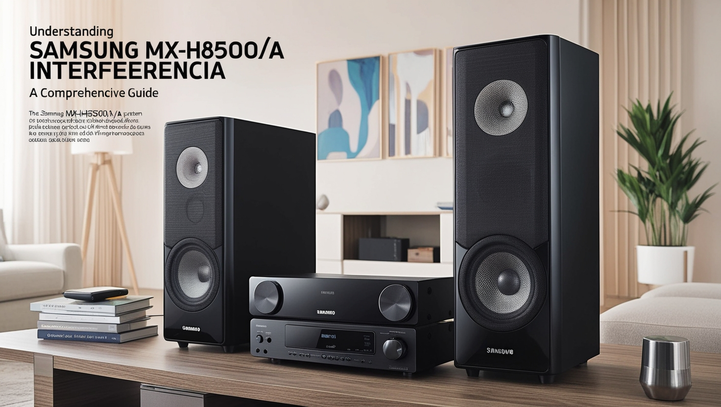 samsung mx-hs8500/a interferencia