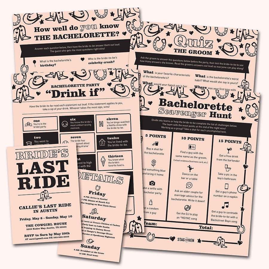 Bachelorette Party Games