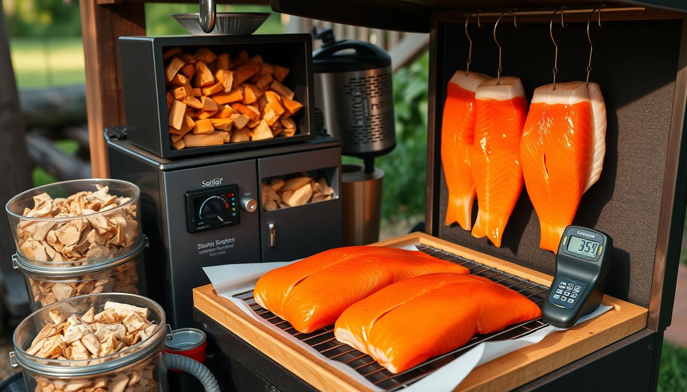 cold smoked salmon equipment