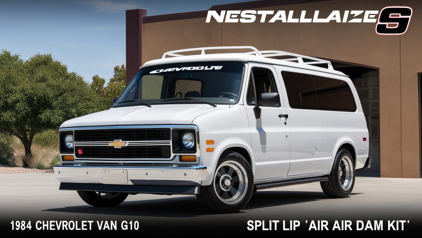 1984 Chevrolet Van G10 Split Lip Air Dam Kit