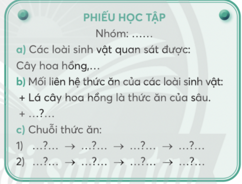 BÀI 30. CHUỖI THỨC ĂN TRONG TỰ NHIÊN