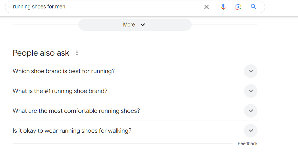 Google: "People also ask“