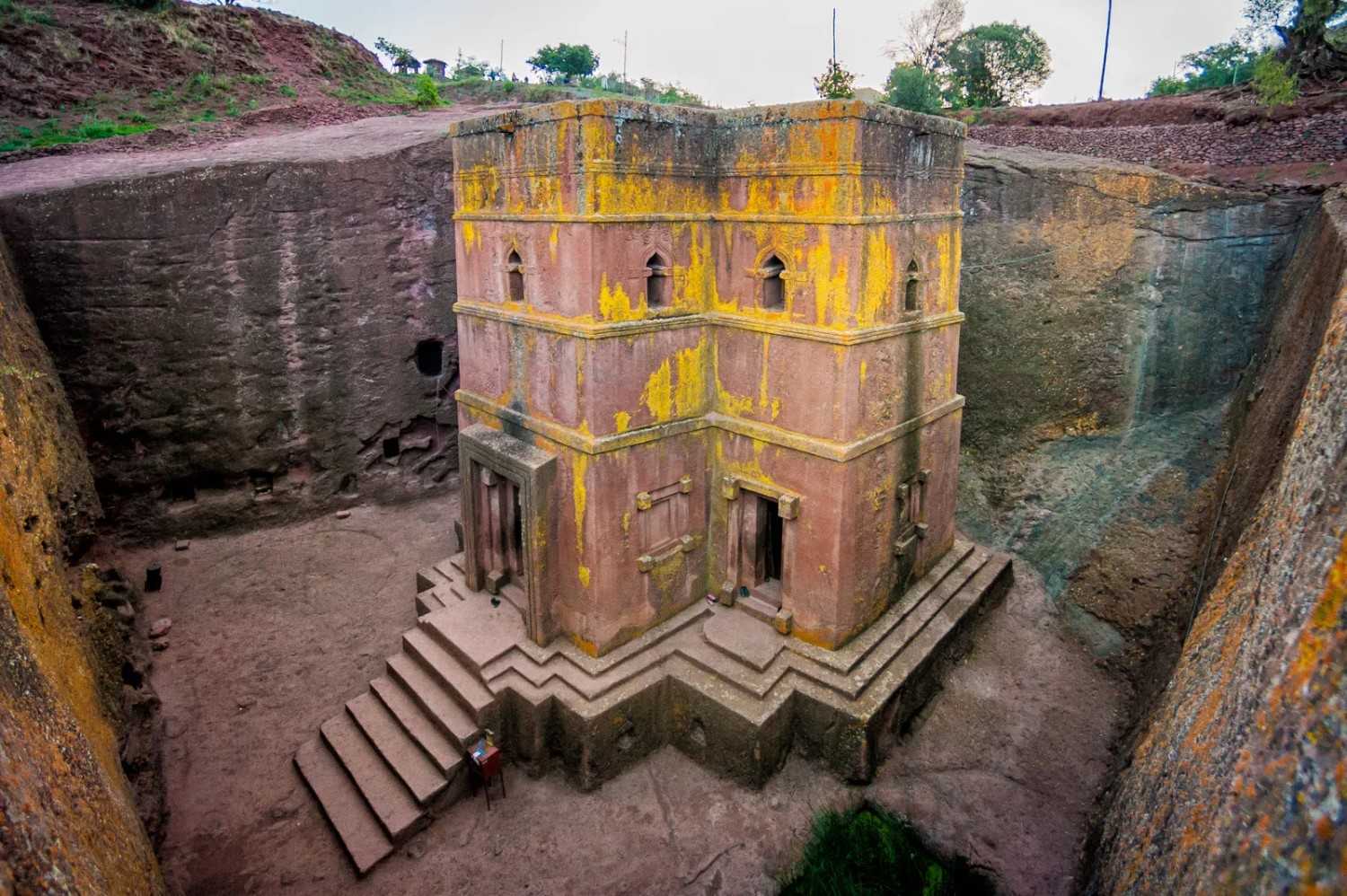 Aerial view of Church of St. George.