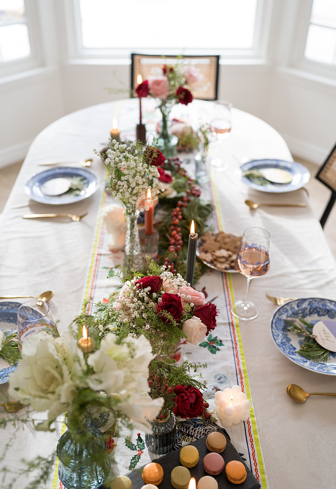 Vintage Whimsical Brunch Table Setting Ideas