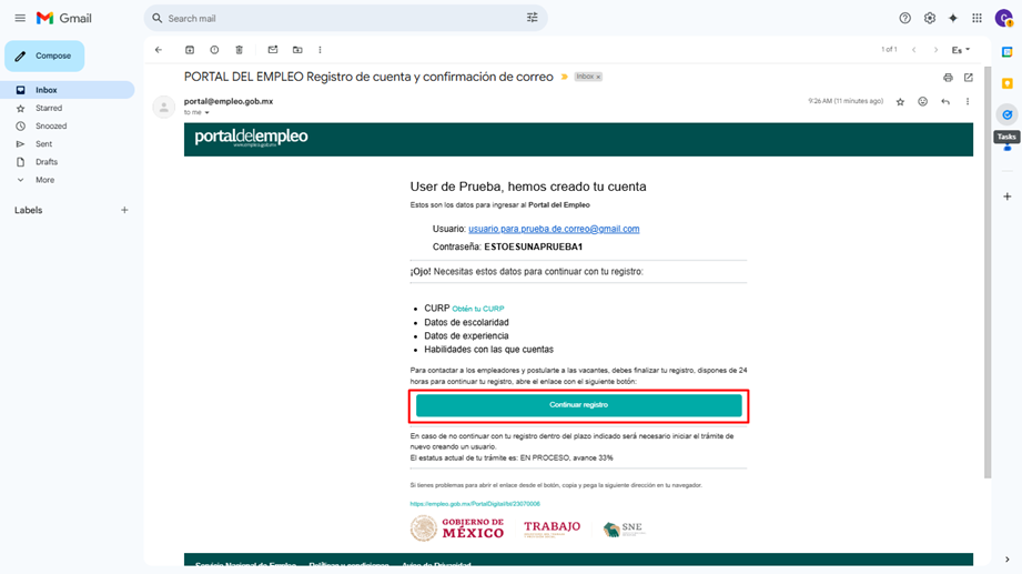 Portal del Empleo