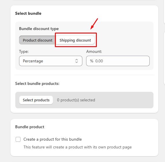 Shipping Discount for Classic Bundle